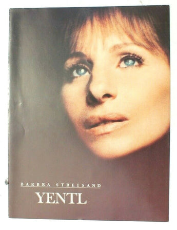Vtg Promo Movie Theatre Advance Screening Brochure 1983 Yentl (Barbra Streisand)