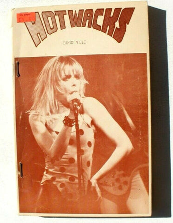 Vintage July 1980 Hot Wacks Annual Book VIII W/ Ellen Foley