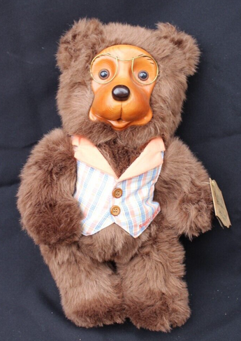 Vtg 1988 Wood Robert Raikes Collectibles Signed Teddy Bear - Jason 7636/10000
