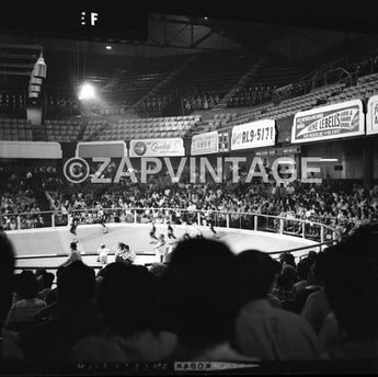 Vtg Oct 6, 1964 Girls Roller Derby Game Downtown Los Angeles CA Photo #1961
