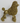 NEW Retro MCM Hollywood Regency Lrg Gold Resin Poodle Dog Statue Figurine Decor
