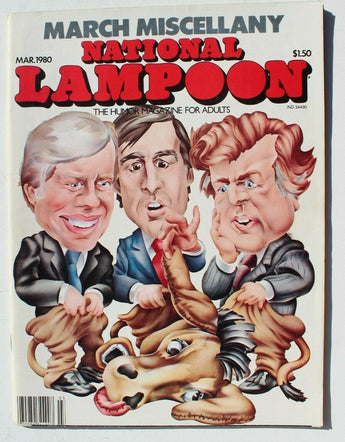 Vtg March 1980 National Lampoon Magazine Vol. 2 No. 20 (March Miscellany)