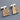 Vtg Gold Tone Square Swank Waffle Men's CUFFLINKS (Excellent 18 of 100)