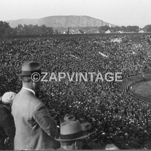 Vtg Antique 1900s The Famous Yale Bowl During A Football Game Photo #2533