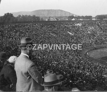 Vtg Antique 1900s The Famous Yale Bowl During A Football Game Photo #2533