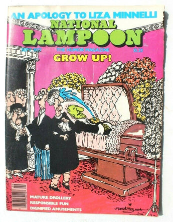 Vintage Sept 1977 National Lampoon Vol. 1 No. 90 Magazine (Grow Up)