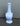 Vtg MCM CALIFORNIA CA Pottery - Single Stem Blue Plant Flower Vase