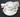 Garden Collection Corner Ruby White Daisy & Rose Flower Tea Cup w/Saucer & Spoon