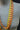 Vintage Retro MCM Yellow / Copper Long Beaded Cocktail Costume Necklace