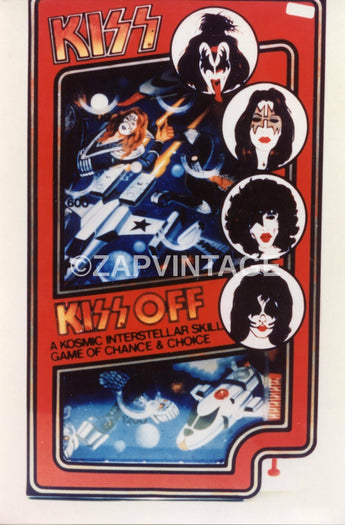 Vtg 1970s - 1980s (Aucoin) Promo Prototype Game Toy Photo KISS Specs #2201