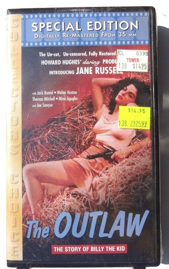 Sealed JANE RUSSELL / JACK BUETEL The Outlaw SPECIAL EDITION VHS US 1997