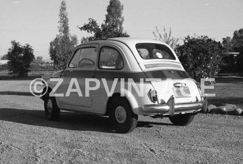 Vtg 1960s Carlo Abarth Fiat Racing (Alfa Rameo) Car California Photo #1538