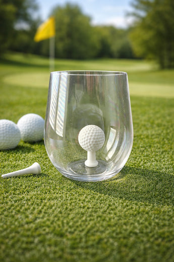 New Plastic 3D White Golf Ball Tumbler Party Event Beverage Glass Cup