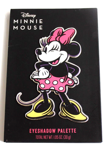 Disney Minnie Mouse Eyeshadow Palette 12 Shades Full Size Mirror Taste Beauty