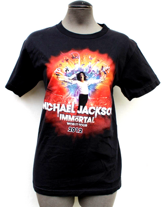 Vtg 2012 Michael Jackson The Immortal Word Tour Concert T-Shirt Mens Size Large