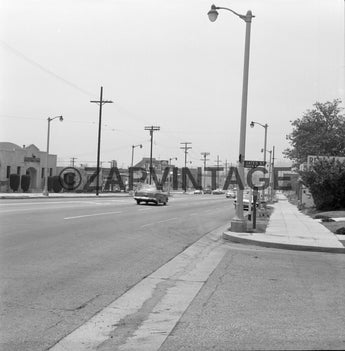 Vtg 1964 Gates Street & N Broadway (Gas Stations Businesses) Photo #1982