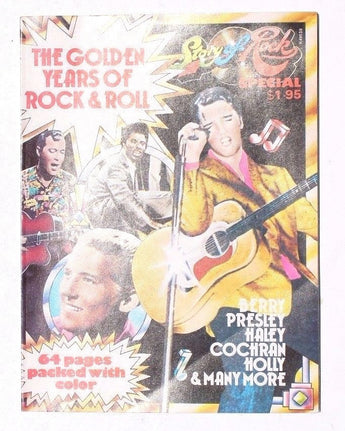 Vintage 1974 The Golden Years Of Rock & Roll (Elvis Presley) Magazine