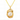 New Woman 18K Gold Plated Stainless Steel Cushion Pearl Chain Necklace