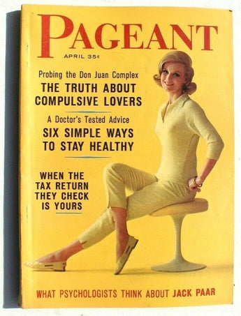 Vtg PAGEANT Magazine Hillman Pub - April 1962 Vol. 17 No. 10 Bernice Campbell