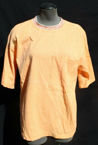 Vtg Mens SION 1980's Neon Bright Color Pink (Fresh Prince Of Bel air) Shirt