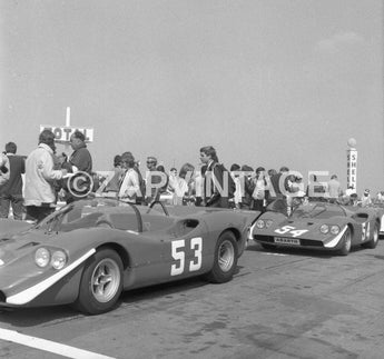 Vtg 1969 Carlo Abarth Fiat Racing (4 Eyes Series II) Car Newberry Photo #1544