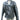 Vtg Men's Biker Cafe Racer Black Motorcycle Trike Leather Patched Jacket XXL