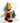 Vtg Holiday Plastic Pinocchio Christmas Tree Ornament (Walt Disney) Hong Kong