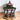 Vintage 1996 LEMAX Ceramic Gazebo Christmas Village Decor