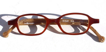 New Vtg 1998 L.A. Eyeworks Retro Eyeglasses - Brown Carmel Subzero 158 Glasses
