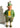Vintage German Compressed Saw Dust Man FIGURINE Composite Wood Germany