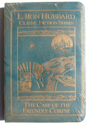 SEALED L. Ron Hubbard Classic Fiction The Case of the Friendly Corpse HB Leather