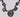 No Name Enamel Stone Butterfly Cocktail Chunky Necklace