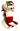 Vintage 1970s Annalee Mobilitee 7" Mrs Santa Mouse W/ Muff Christmas