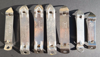 VINTAGE Lot Of 7 Push Top (Eastside, Lucky Larger, Ekco, Falstaff) BOTTLE OPENER