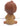 Vintage HANKYU Japan GLAZED Terracotta Pottery "LITTLE BOY WITH GOOSE" Figurine