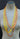 Vintage Retro MCM Yellow / Copper Long Beaded Cocktail Costume Necklace