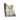 New White Lion Head W/ Gold Crown Royal King Resin Shelf Office Bookend