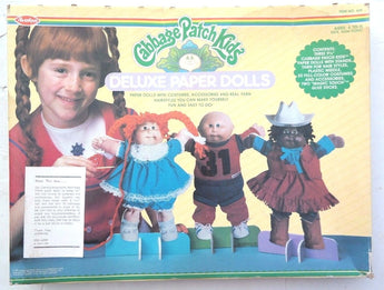 Sealed 1983 CABBAGE PATCH KIDS Deluxe Paper Dolls AVALON