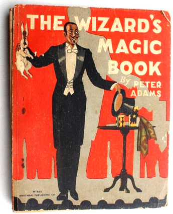 Vintage 1930 The Wizards Magic Book By Peter Adams Tricks