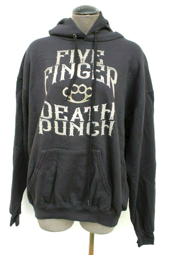 New Men's Five Finger Death Punch 5FDP Hoodie Sweater Pull Tie Vegas