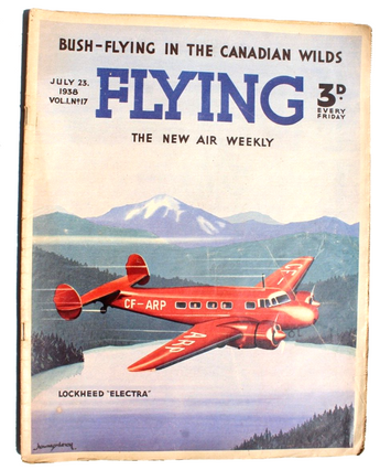 Vtg July 23, 1938 Flying Aviation Magazine Vol. 1 No. 17 Air Weekly