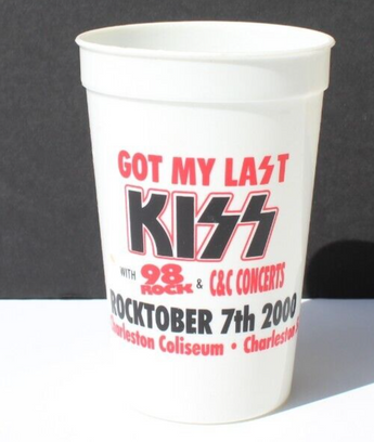 Vintage Got My Last Kiss Band Rocktober 7th 2000 N. Charleston Coliseum Cup