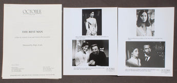 Vtg 1997 The Best Man Movie Promo Film Press Kit / Lobby Card Photos
