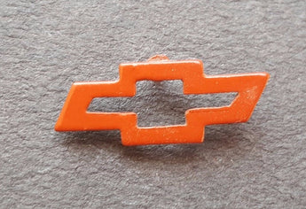 Vintage Red Mini Chevrolet Chevy Auto Emblem Logo Lapel Hat Pin / Tie Tack Pin