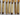 Antique 1800s Victorian Bone Fork & Knife Set Utensils Silverware