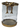 New Hammered Glass Metal Gold Bow ICE BUCKET CONTAINER Flower Vase Container