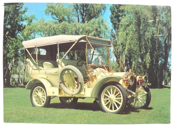 Vintage 1907 THOMAS TOURING Model 36 4 CYLINDER 60 Horsepower POSTCARD