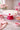 New Ceramic Red & Pink Heart Valentines Day Dessert / Cake & Cupcake Party Stand