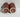 Vintage Brown Ceramic Tiki Ethnic Aztec Tribal Salt and Pepper Shakers Set