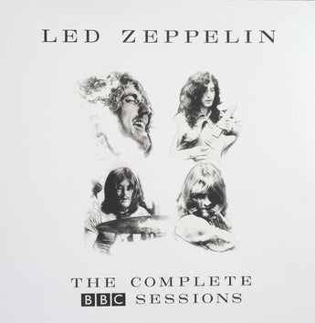 Led Zeppelin COMPLETE BBC SESSIONS Lithograph Promo Poster EMBOSSED 12" X 12"